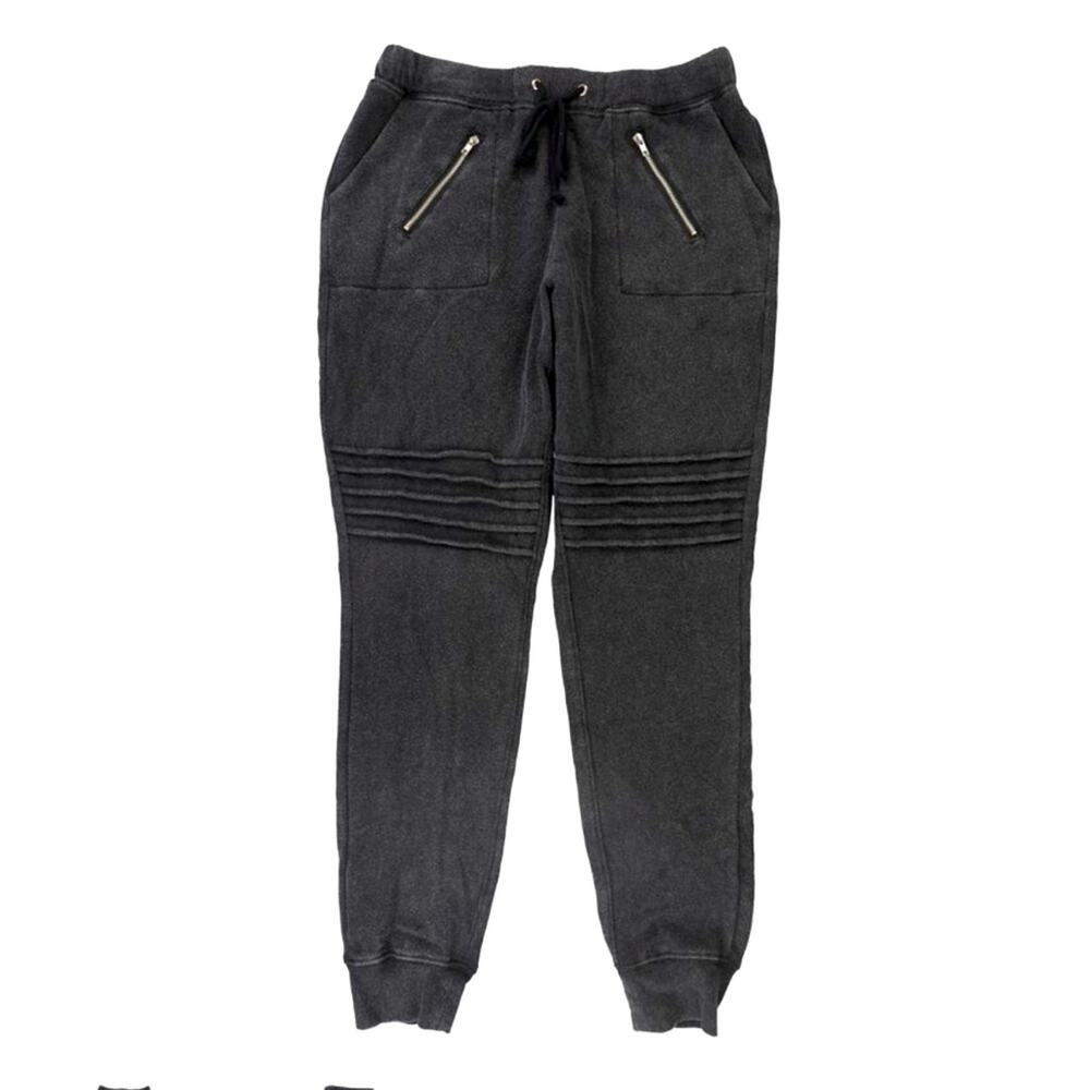 NEW MATERIAL GIRL BLACK MINERAL WASH JOGGERS WOMENS SIZE SMALL